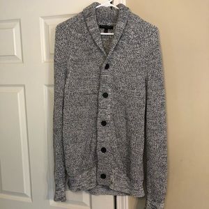 Banana Republic Mens Knit Sweater Cardigan